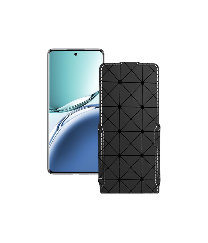Чохол-флип з екошкіри для телефону OPPO F27