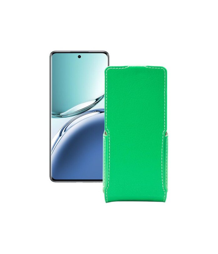 Чохол-флип з екошкіри для телефону OPPO F27