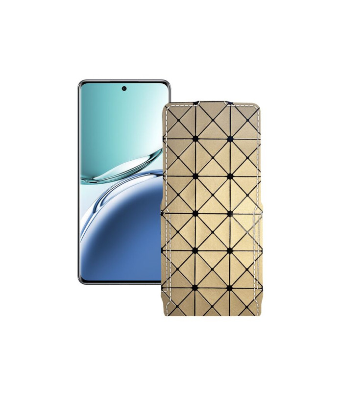 Чохол-флип з екошкіри для телефону OPPO F27