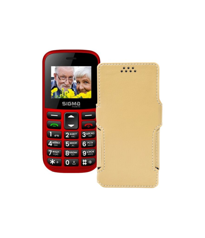 Чохол-книжка з екошкіри для телефону Sigma Comfort 50 EASY