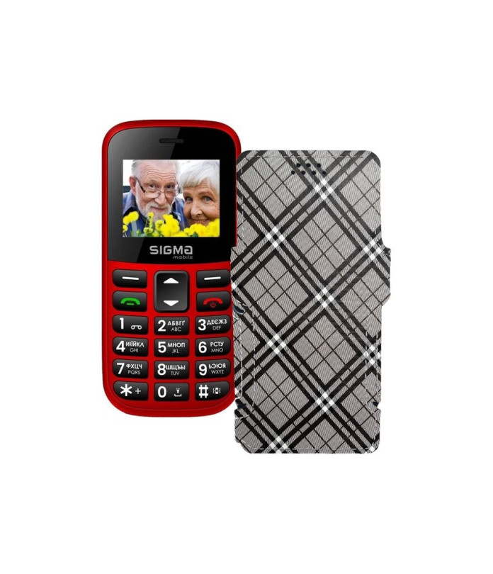 Чохол-книжка з екошкіри для телефону Sigma Comfort 50 EASY