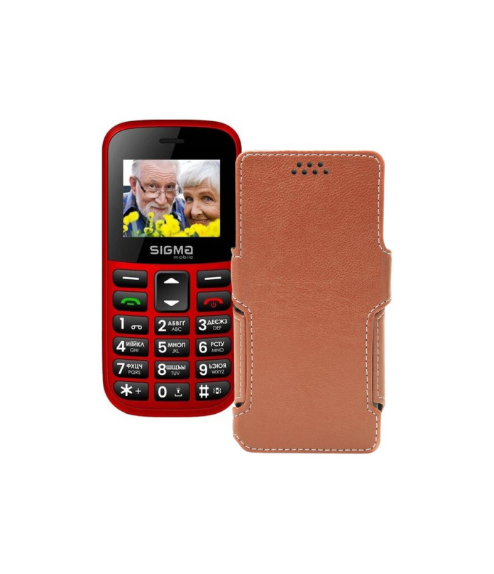 Чохол-книжка з екошкіри для телефону Sigma Comfort 50 EASY