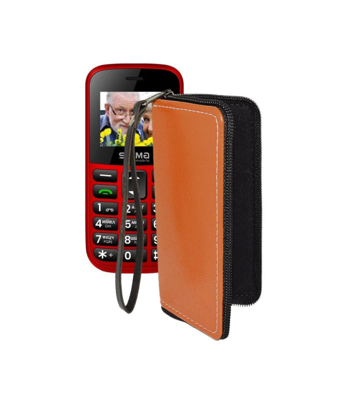 Чохол-гаманець з екошкіри для телефону Sigma Comfort 50 EASY