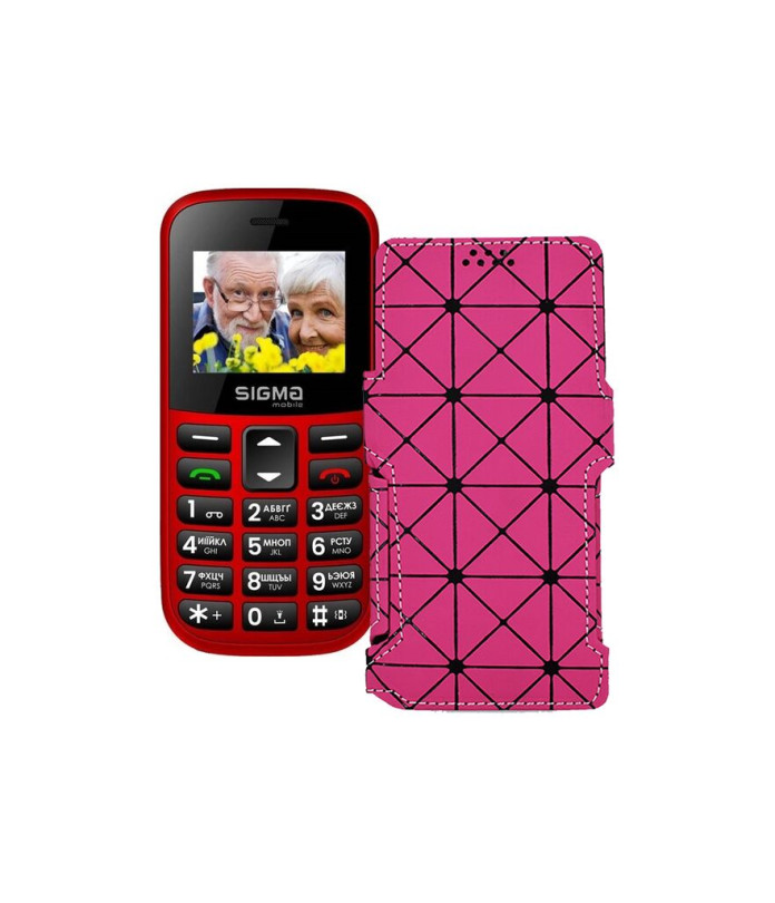 Чохол-книжка з екошкіри для телефону Sigma Comfort 50 EASY