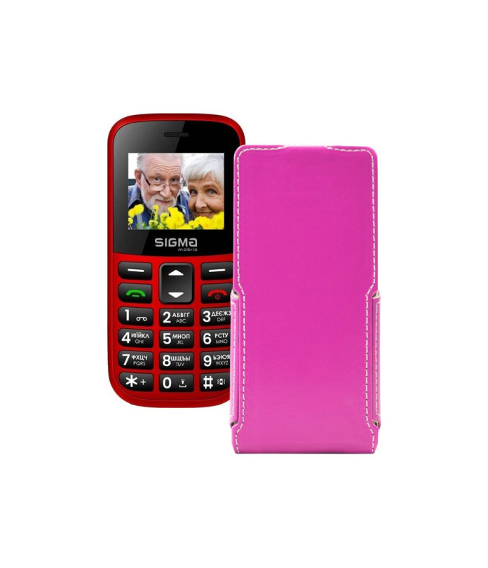 Чохол-флип з екошкіри для телефону Sigma Comfort 50 EASY