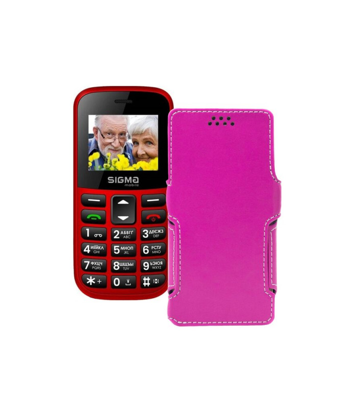 Чохол-книжка з екошкіри для телефону Sigma Comfort 50 EASY
