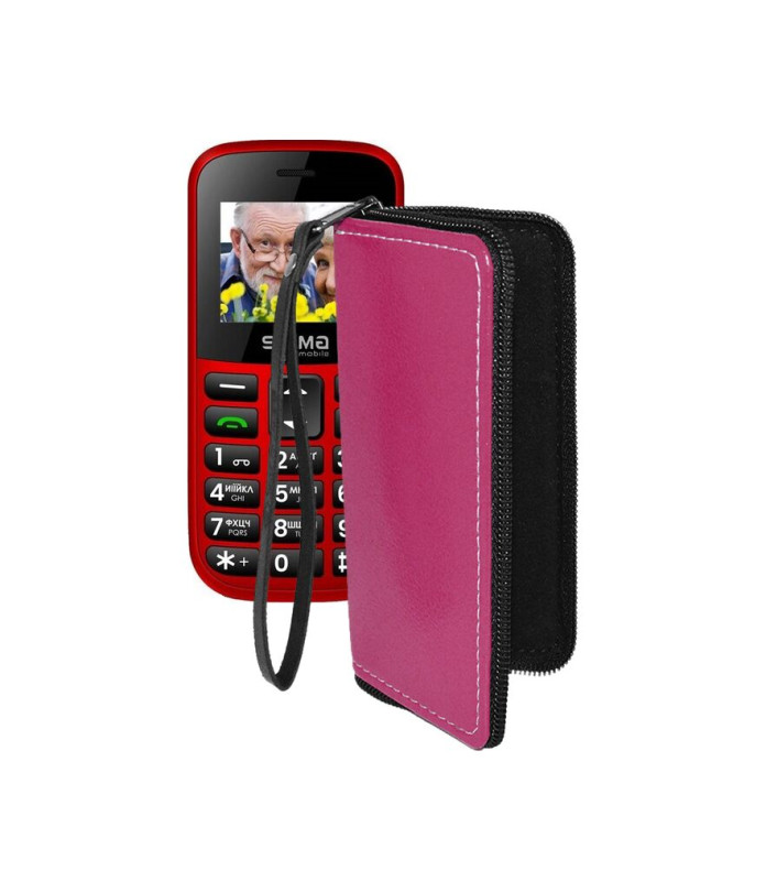 Чохол-гаманець з екошкіри для телефону Sigma Comfort 50 EASY