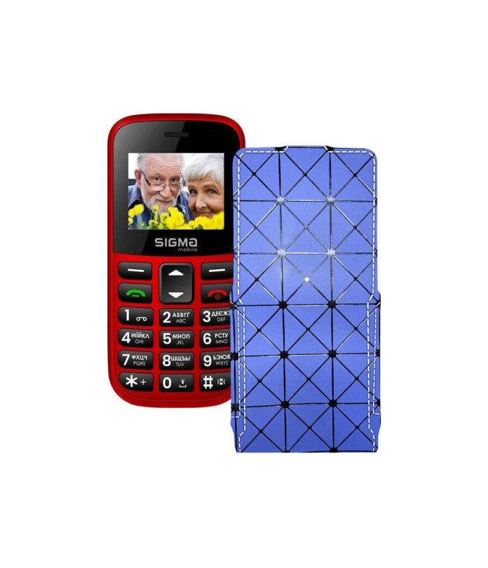 Чохол-флип з екошкіри для телефону Sigma Comfort 50 EASY