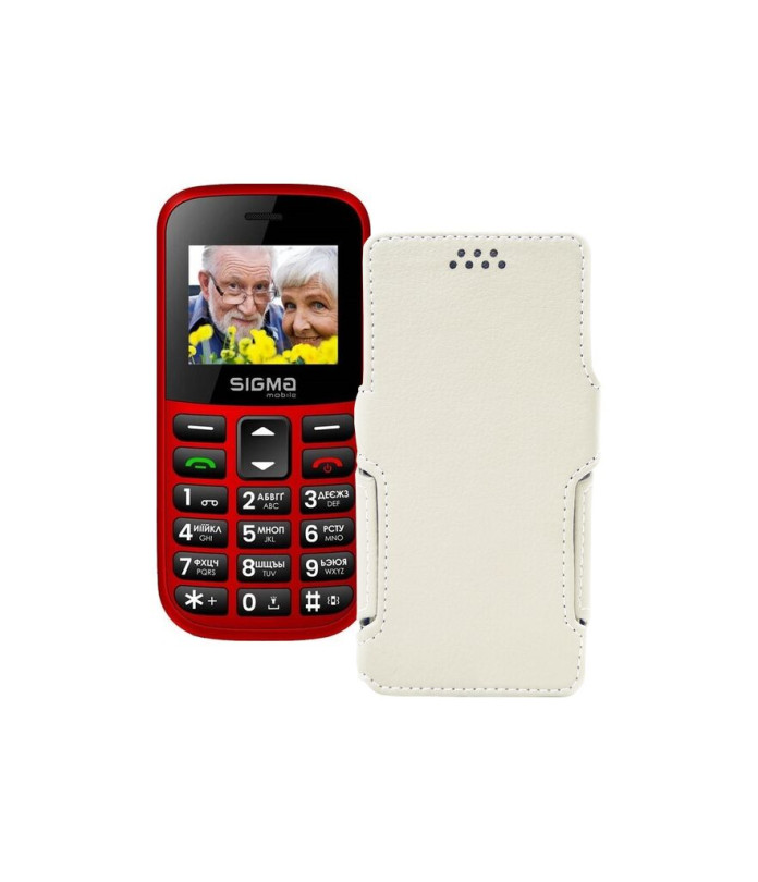 Чохол-книжка з екошкіри для телефону Sigma Comfort 50 EASY