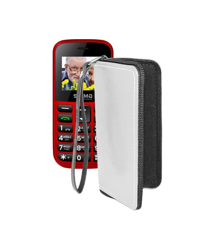 Чохол-гаманець з екошкіри для телефону Sigma Comfort 50 EASY