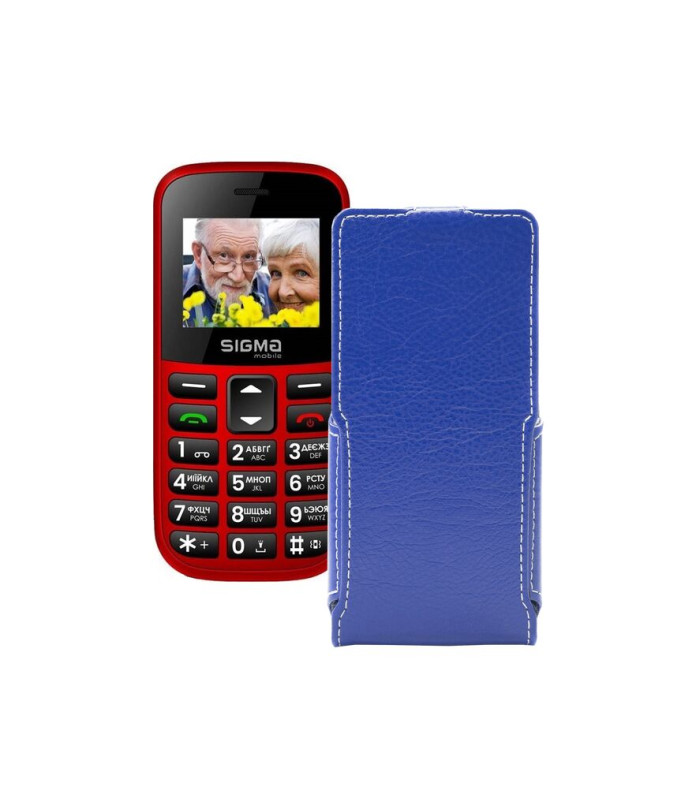 Чохол-флип з екошкіри для телефону Sigma Comfort 50 EASY