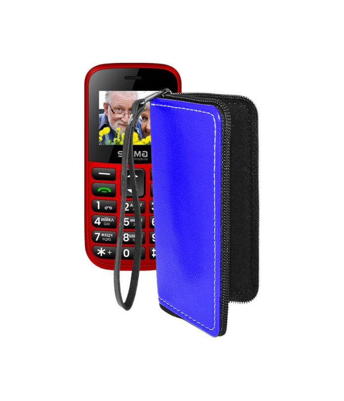 Чохол-гаманець з екошкіри для телефону Sigma Comfort 50 EASY