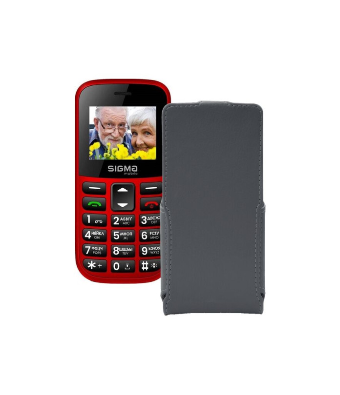 Чохол-флип з екошкіри для телефону Sigma Comfort 50 EASY