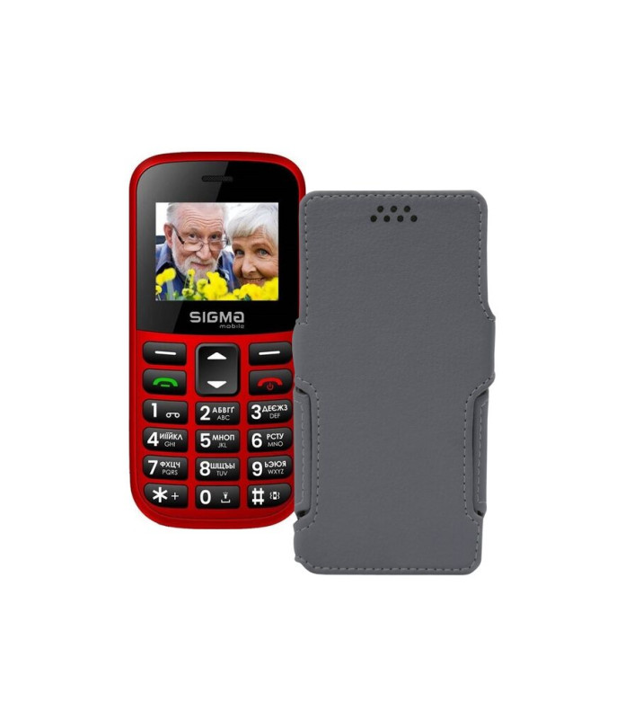 Чохол-книжка з екошкіри для телефону Sigma Comfort 50 EASY