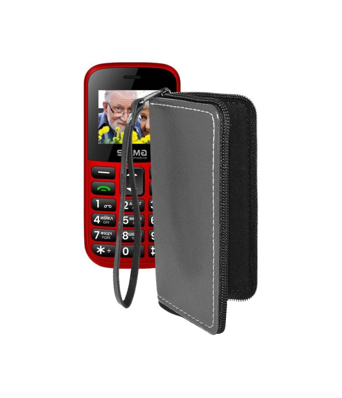 Чохол-гаманець з екошкіри для телефону Sigma Comfort 50 EASY