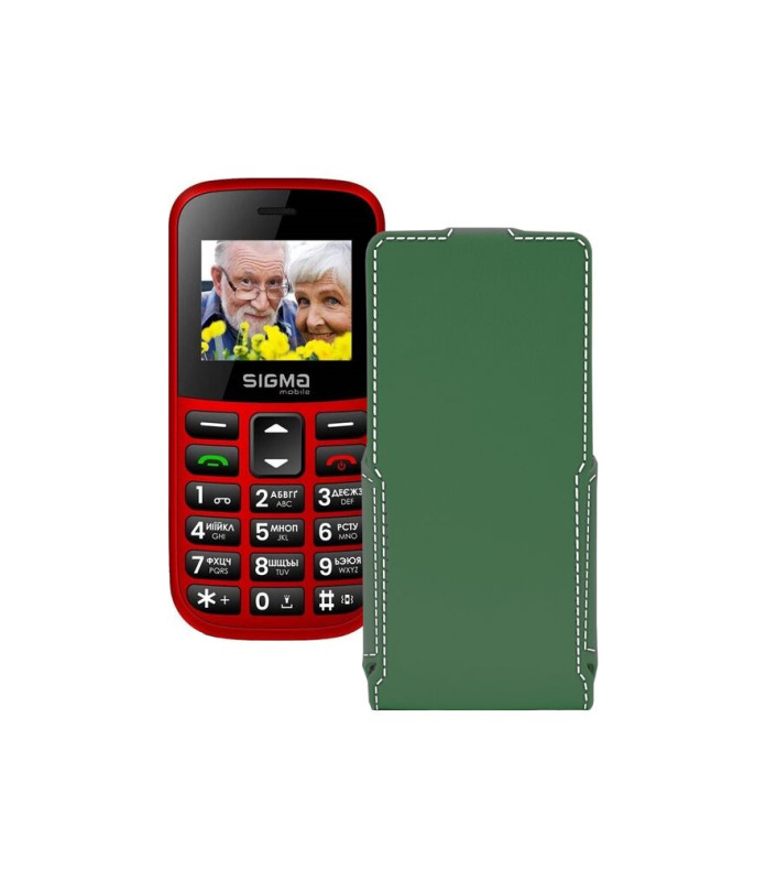 Чохол-флип з екошкіри для телефону Sigma Comfort 50 EASY