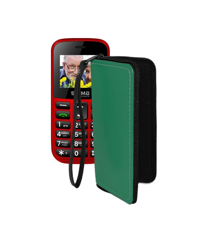 Чохол-гаманець з екошкіри для телефону Sigma Comfort 50 EASY