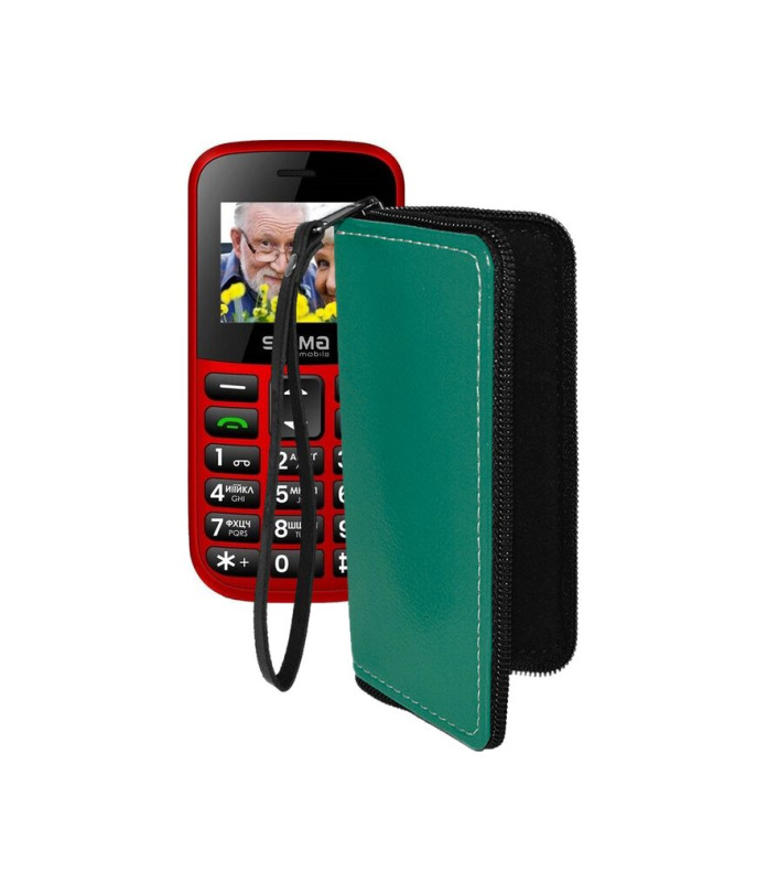 Чохол-гаманець з екошкіри для телефону Sigma Comfort 50 EASY