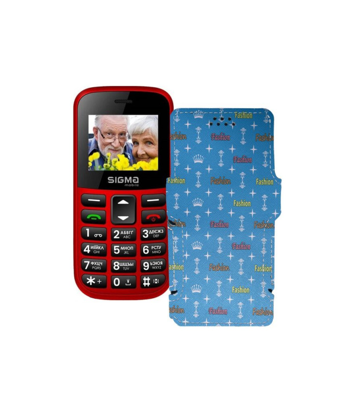 Чохол-книжка з екошкіри для телефону Sigma Comfort 50 EASY