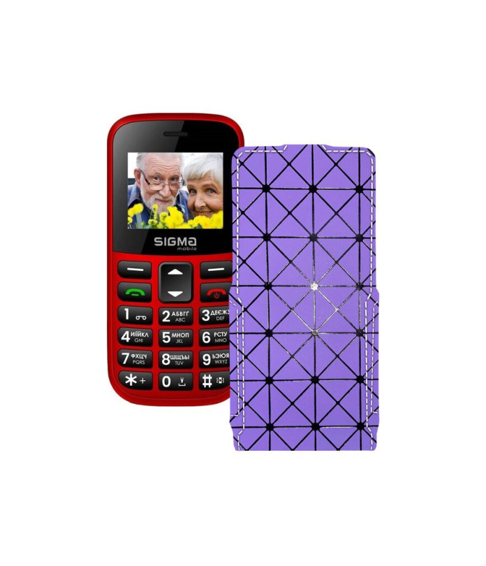Чохол-флип з екошкіри для телефону Sigma Comfort 50 EASY