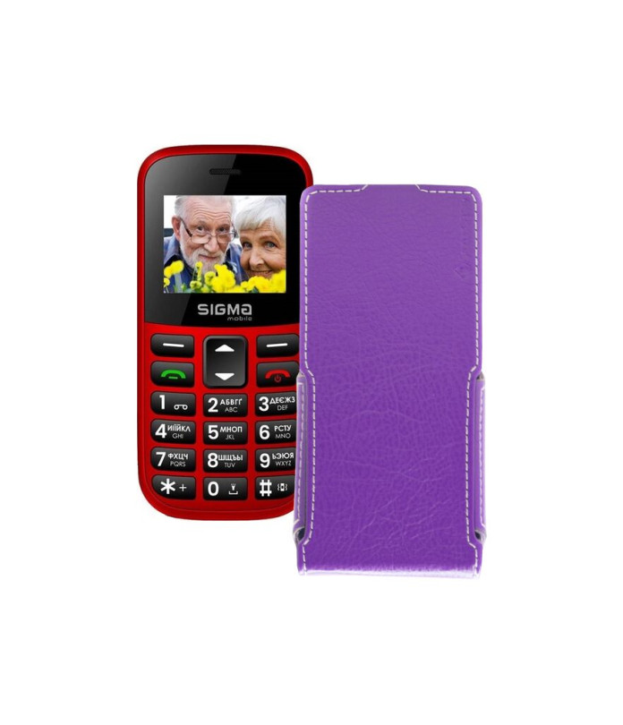 Чохол-флип з екошкіри для телефону Sigma Comfort 50 EASY