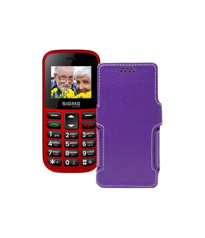 Чохол-книжка з екошкіри для телефону Sigma Comfort 50 EASY
