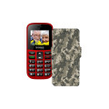 Чохол-книжка з екошкіри для телефону Sigma Comfort 50 EASY