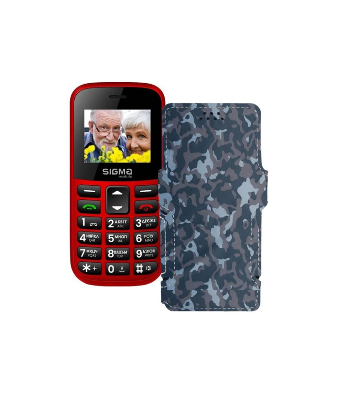 Чохол-книжка з екошкіри для телефону Sigma Comfort 50 EASY