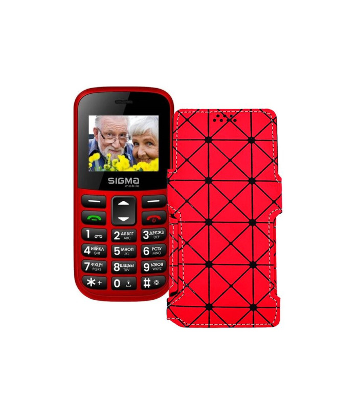 Чохол-книжка з екошкіри для телефону Sigma Comfort 50 EASY