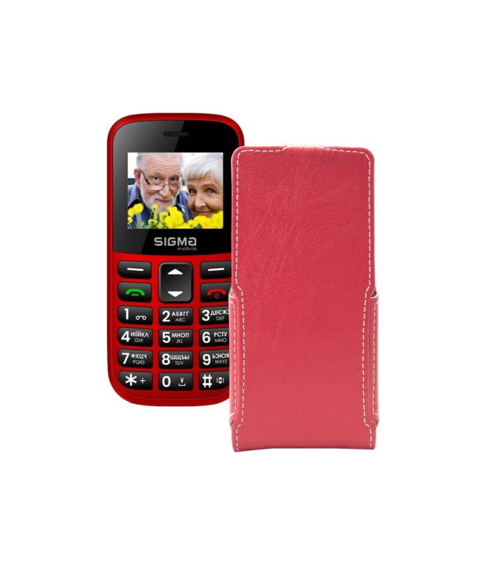 Чохол-флип з екошкіри для телефону Sigma Comfort 50 EASY