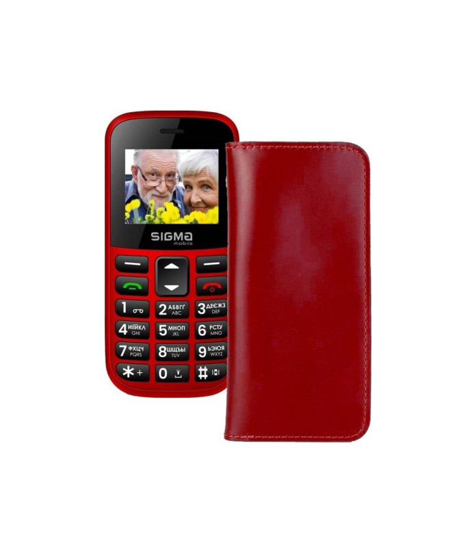 Портмоне з шкіри для телефону Sigma Comfort 50 EASY