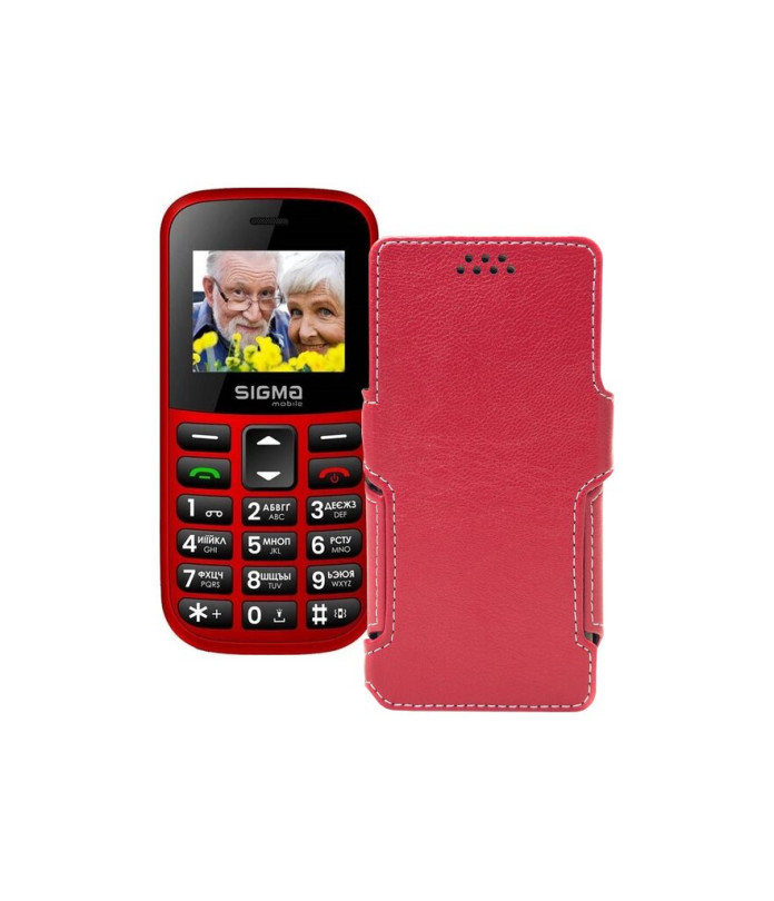 Чохол-книжка з екошкіри для телефону Sigma Comfort 50 EASY