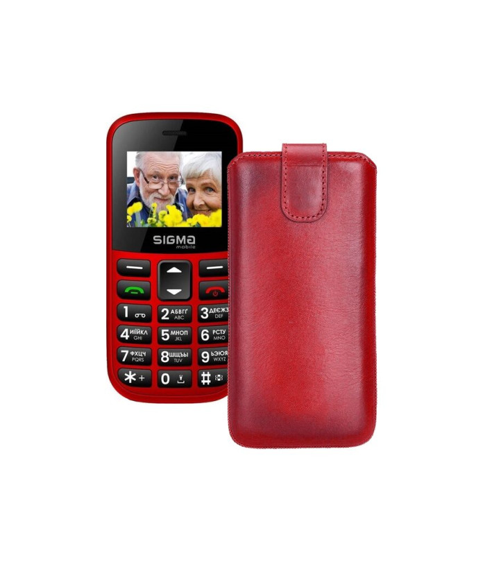 Витяжка зі шкіри для телефону Sigma Comfort 50 EASY