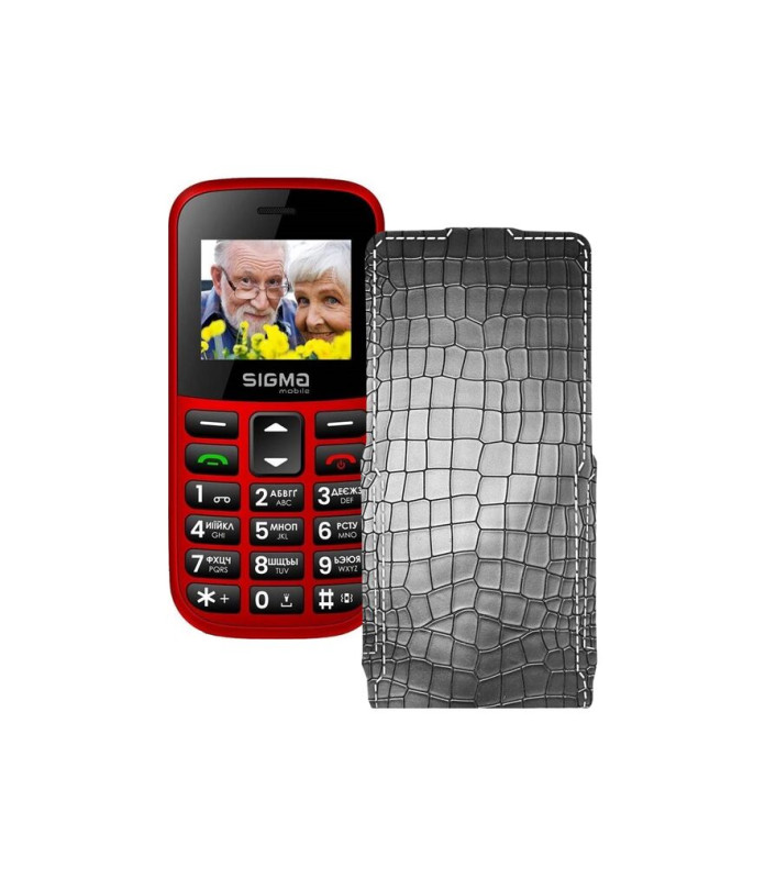 Чохол-флип з екошкіри для телефону Sigma Comfort 50 EASY