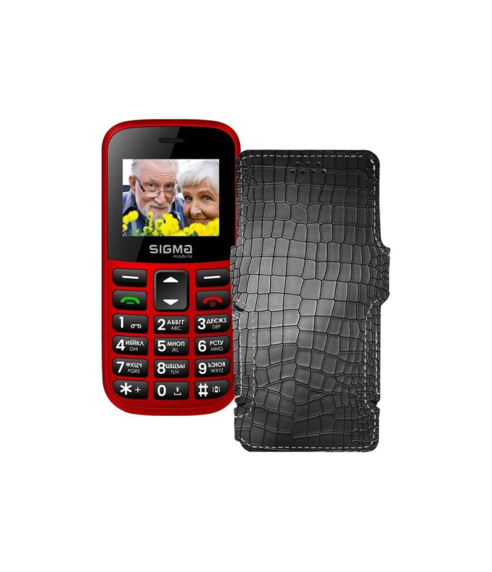 Чохол-книжка з екошкіри для телефону Sigma Comfort 50 EASY