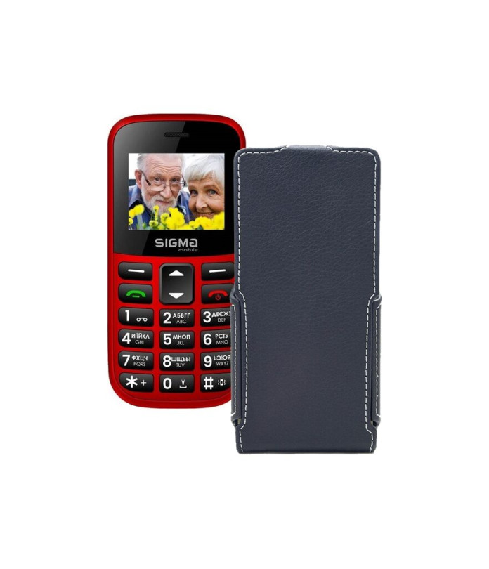 Чохол-флип з екошкіри для телефону Sigma Comfort 50 EASY