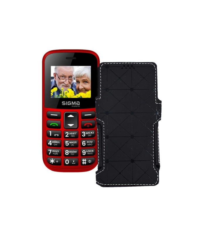 Чохол-книжка з екошкіри для телефону Sigma Comfort 50 EASY