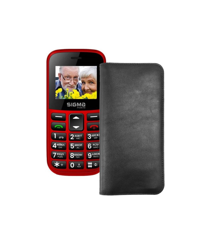 Портмоне з шкіри для телефону Sigma Comfort 50 EASY