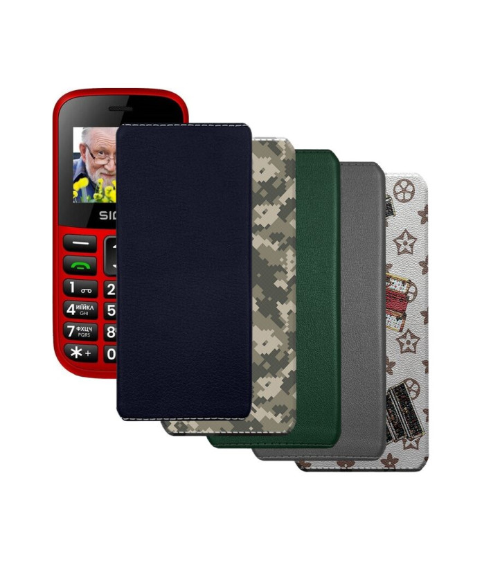 Накладка з екошкіри для телефону Sigma Comfort 50 EASY