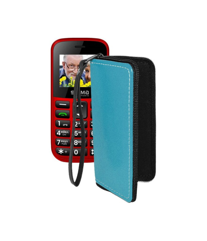 Чохол-гаманець з екошкіри для телефону Sigma Comfort 50 EASY