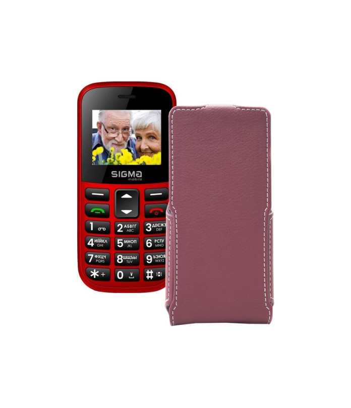 Чохол-флип з екошкіри для телефону Sigma Comfort 50 EASY