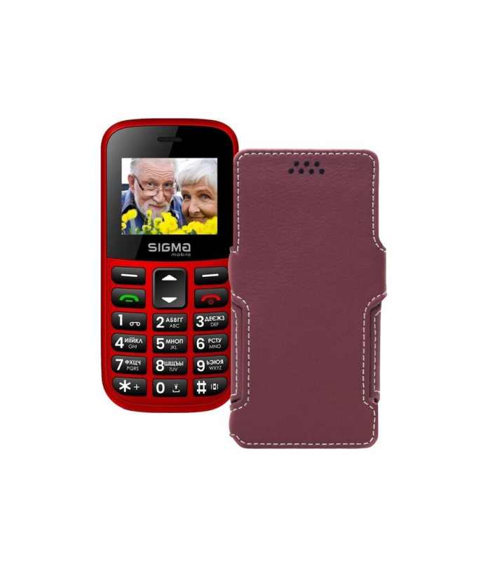 Чохол-книжка з екошкіри для телефону Sigma Comfort 50 EASY
