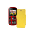 Чохол-книжка з екошкіри для телефону Sigma Comfort 50 EASY