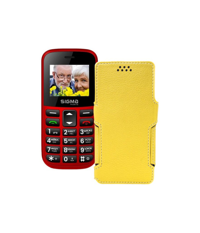 Чохол-книжка з екошкіри для телефону Sigma Comfort 50 EASY