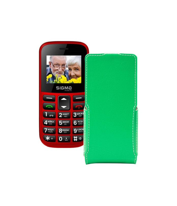 Чохол-флип з екошкіри для телефону Sigma Comfort 50 EASY