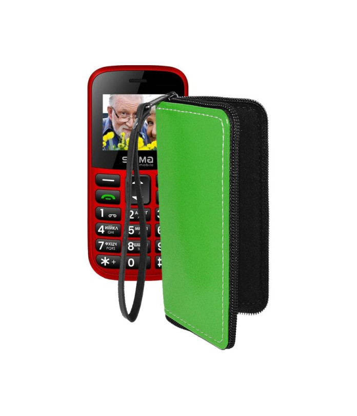 Чохол-гаманець з екошкіри для телефону Sigma Comfort 50 EASY