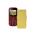 Чохол-книжка з екошкіри для телефону Sigma Comfort 50 EASY