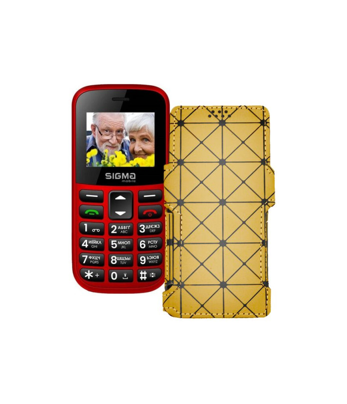 Чохол-книжка з екошкіри для телефону Sigma Comfort 50 EASY