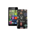 Чохол-флип з екошкіри для телефону Microsoft Lumia 540