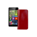 Портмоне з шкіри для телефону Microsoft Lumia 540